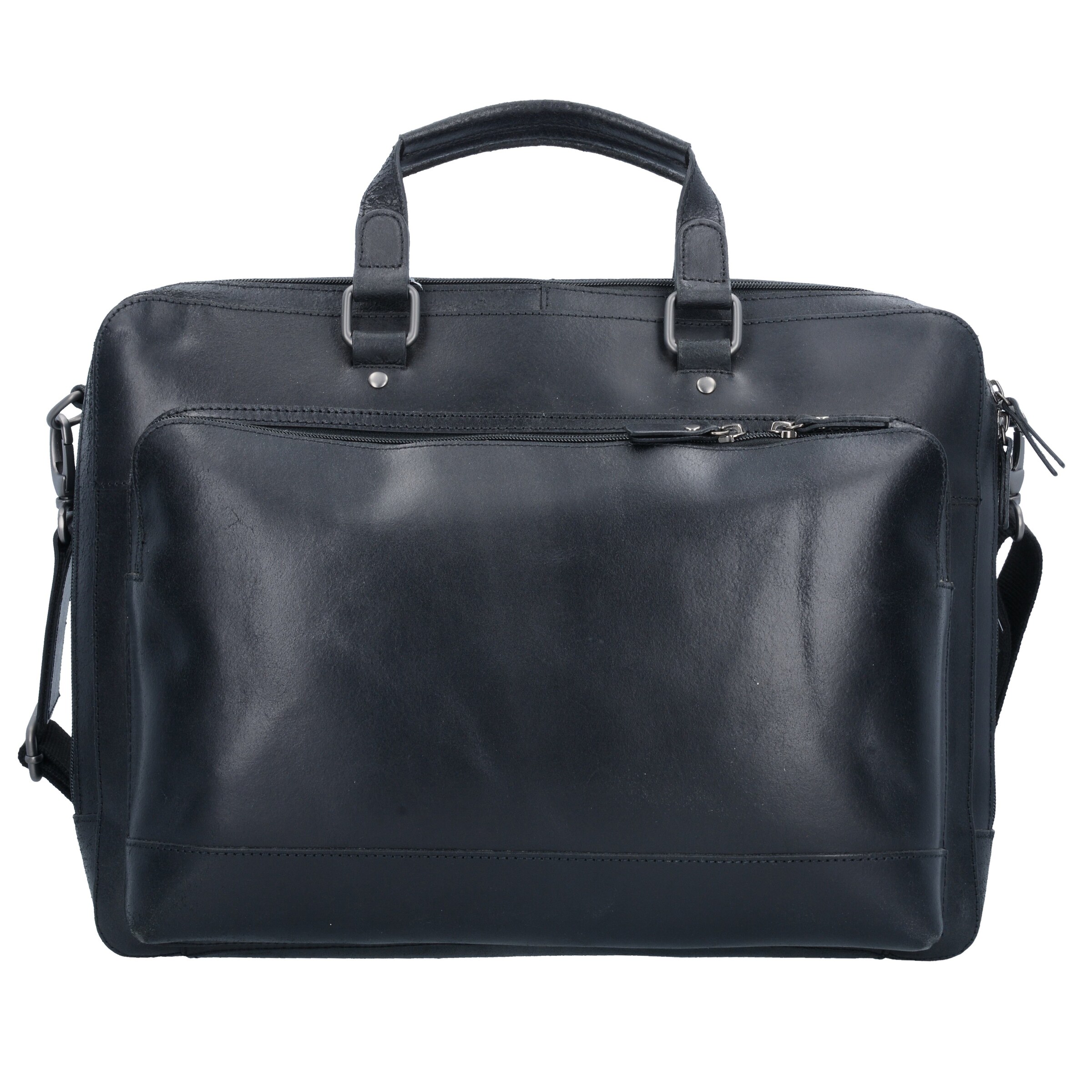 LEONHARD HEYDEN - Aktentas 'Dakota' in de kleur Zwart