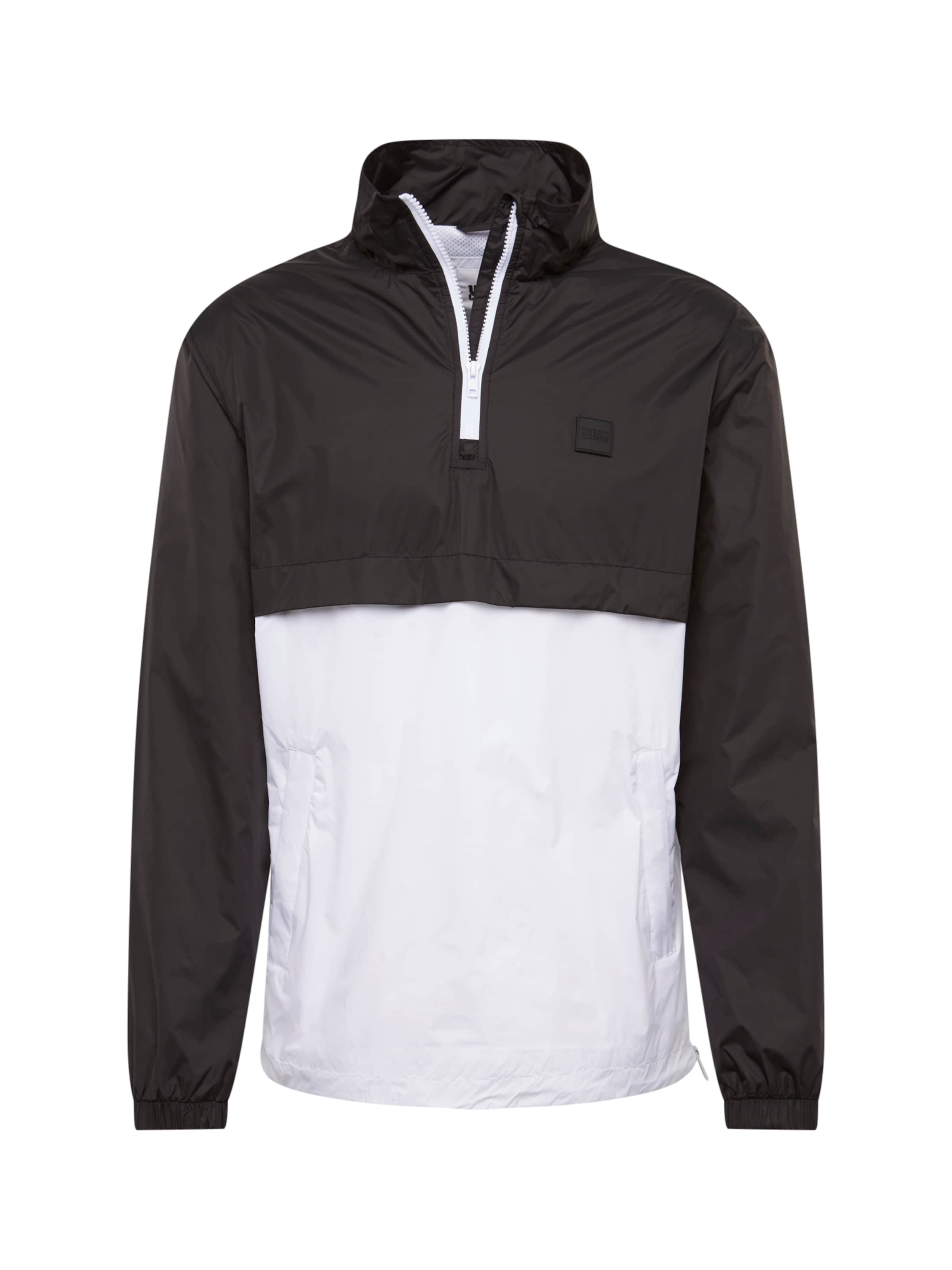 Urban Classics Regular Fit Jacke in Schwarz: Vorderseite