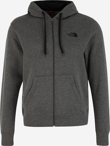 THE NORTH FACE Zip-Up Hoodie 'Open Gate' in Grey: front