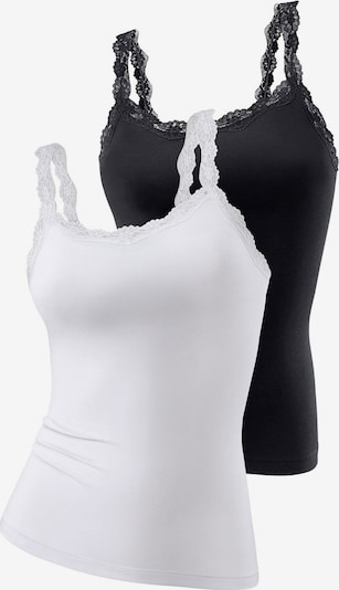 LASCANA Top in Black / White, Item view