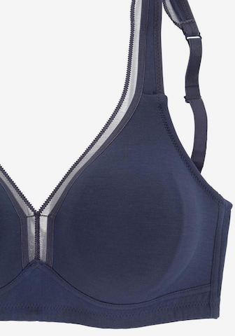 PETITE FLEUR T-shirt Bra in Blue