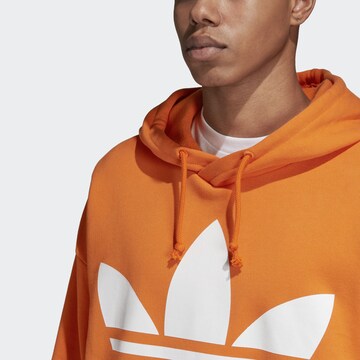 ADIDAS ORIGINALS Sweatshirt 'Trefoil' in Orange