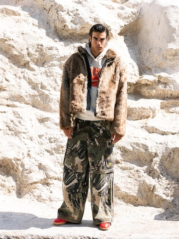 Fur Jacket Look