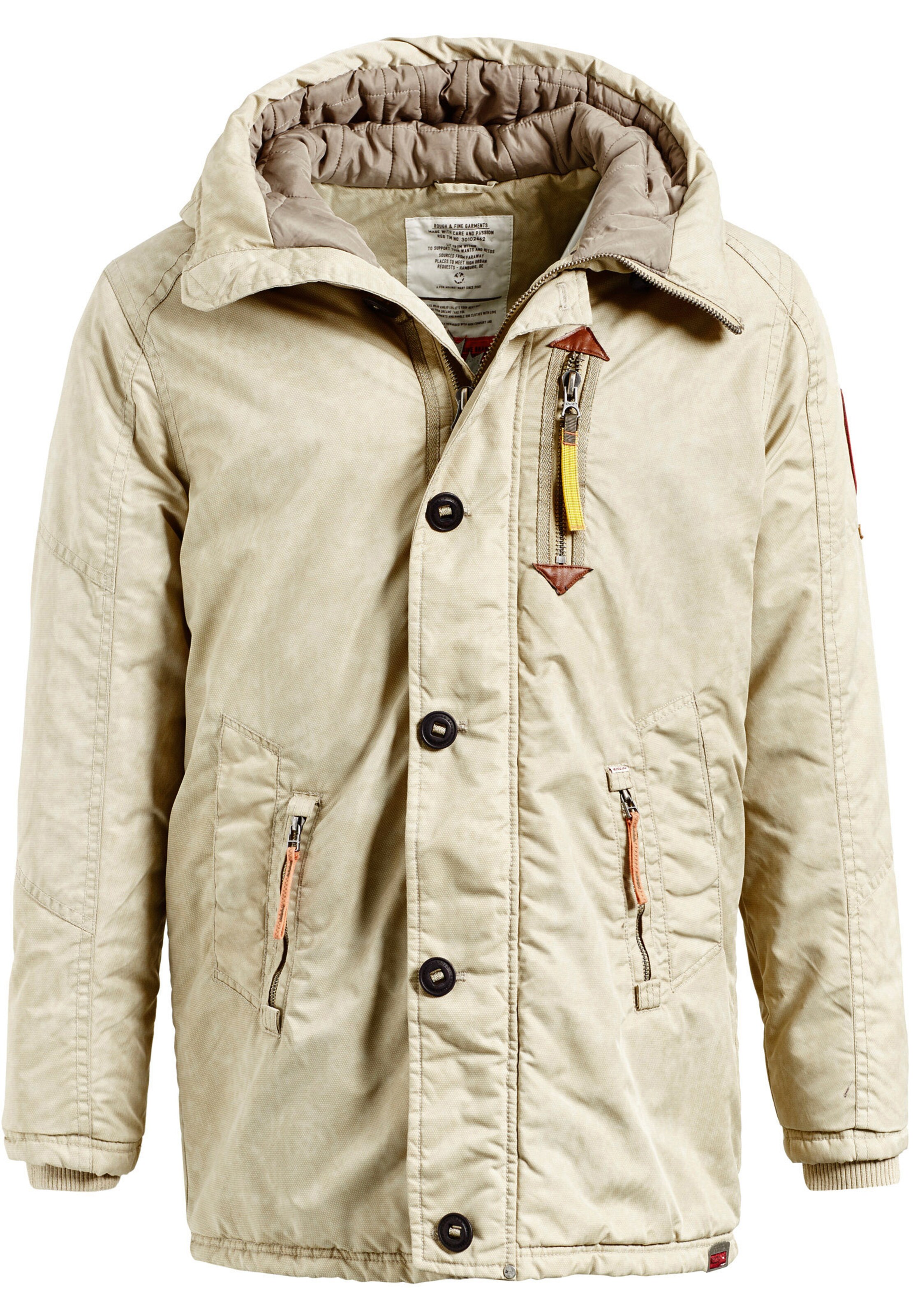 khujo - Tussenparka 'MORISSON' in de kleur Beige