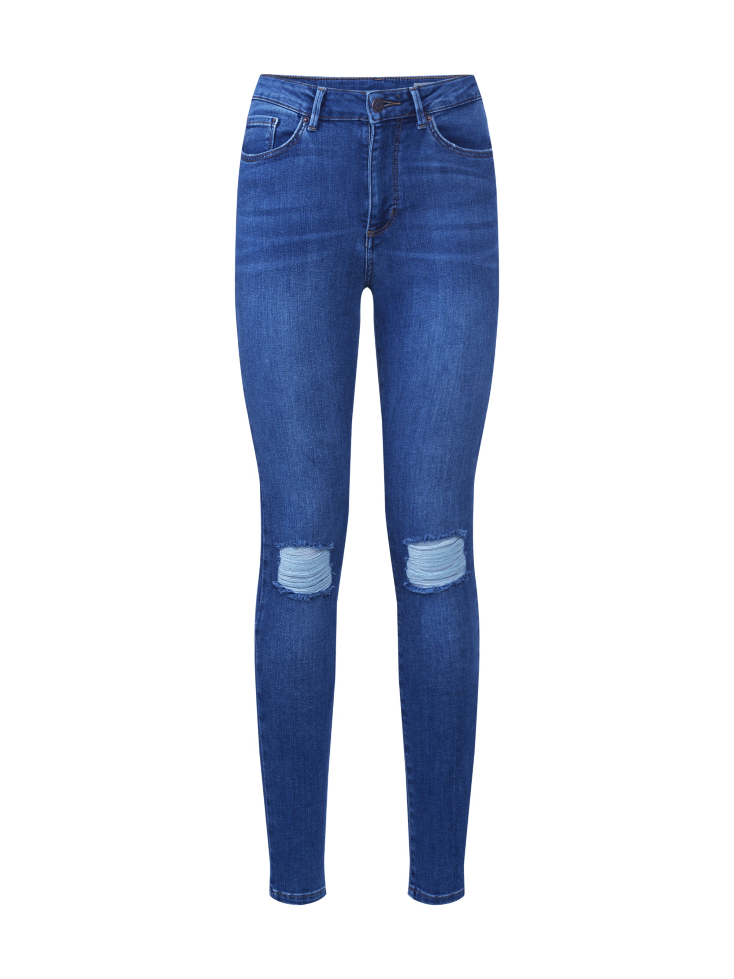 VERO MODA - Jeans 'VMSOPHIA HR SKINNY DEST JEANS ST304' in blue denim