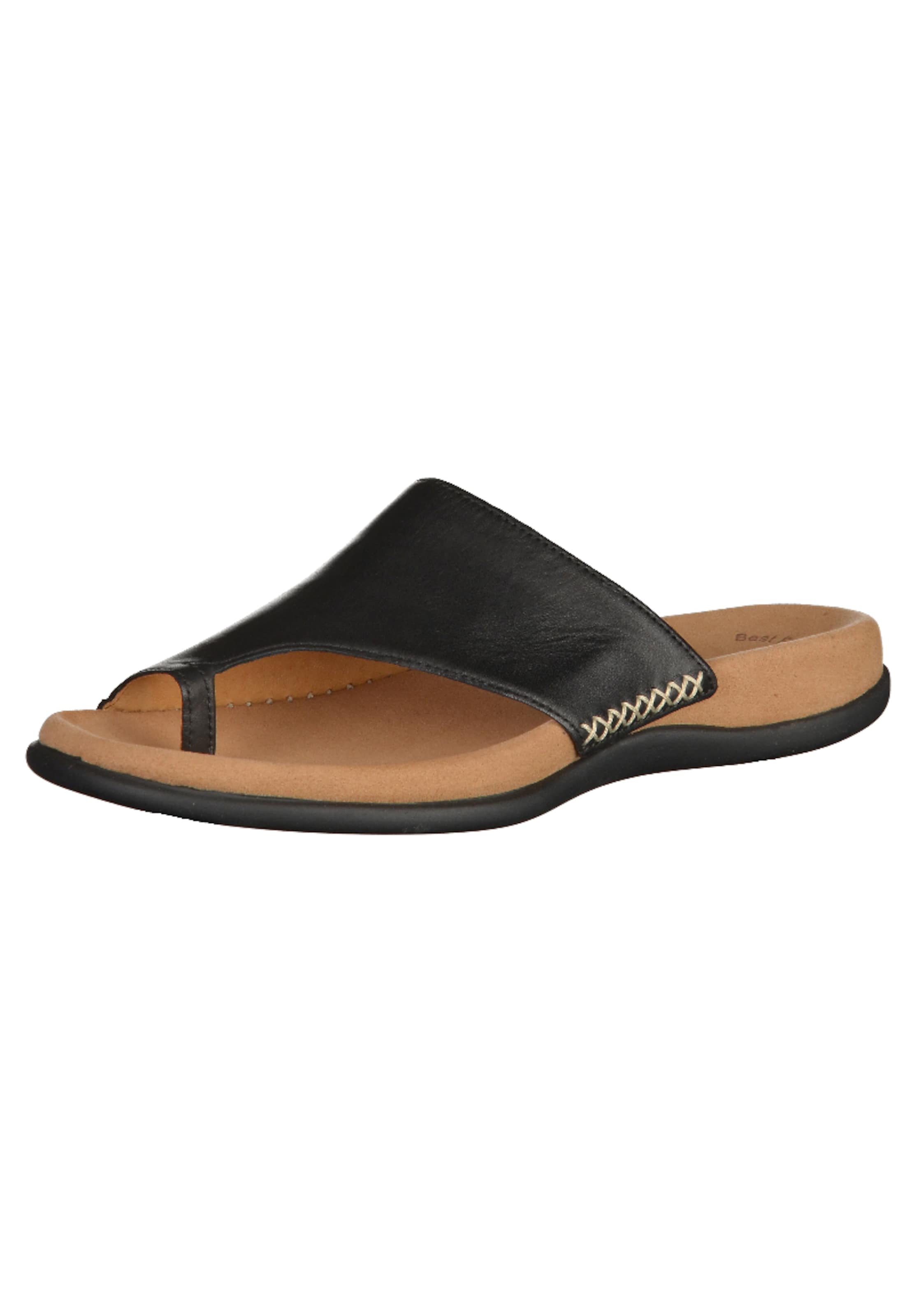 GABOR Σαγιονάρες διχαλωτές σε μαύρο: μπροστά