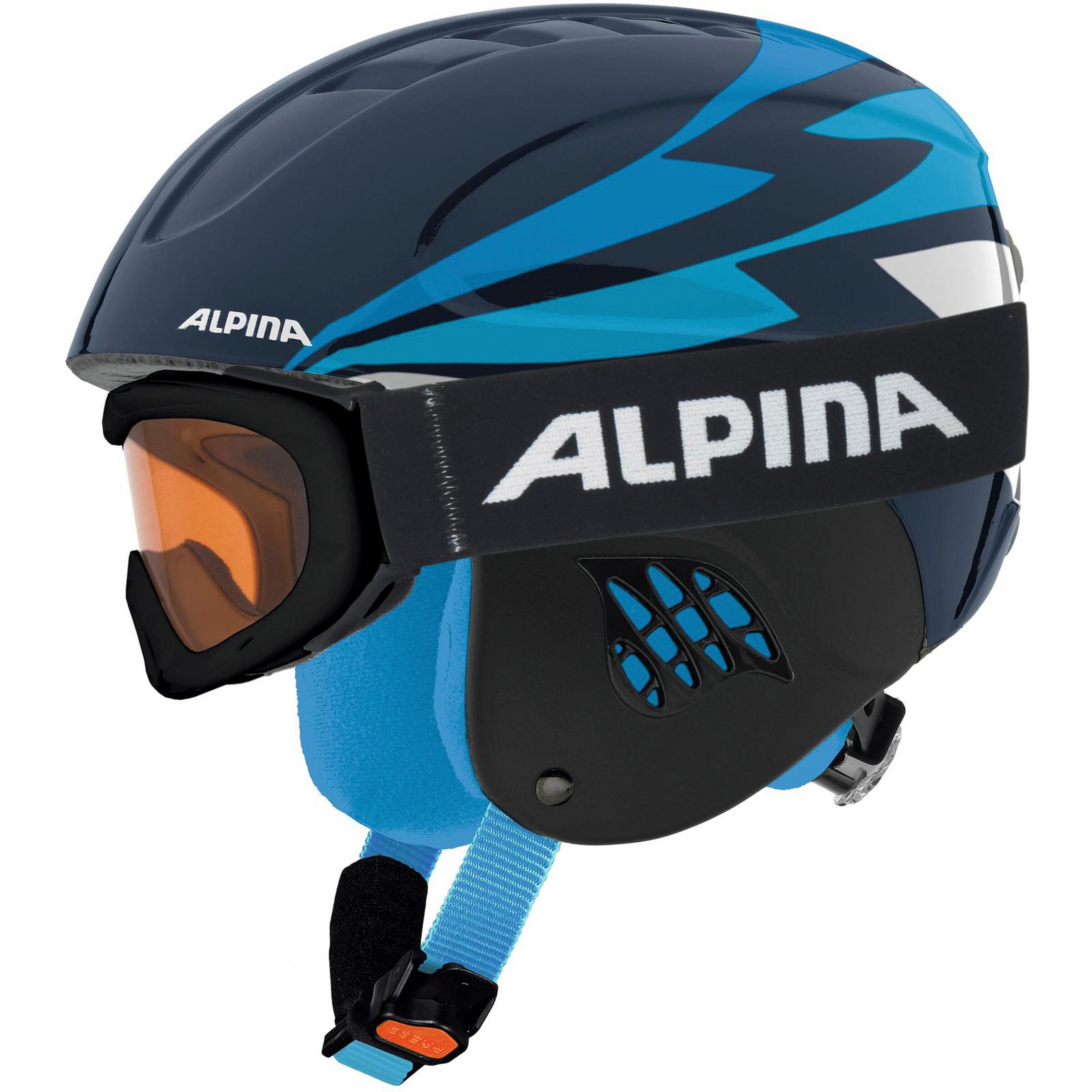 Alpina - Skihelm 'CARAT' in blau
