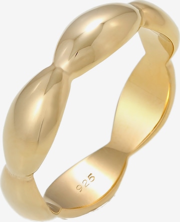 ELLI Ring Kugel Oval in Gold: predná strana