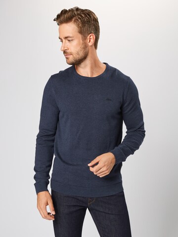 s.Oliver Pullover in Blau