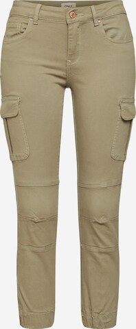 Pantalon cargo 'Missouri' ONLY en vert : devant