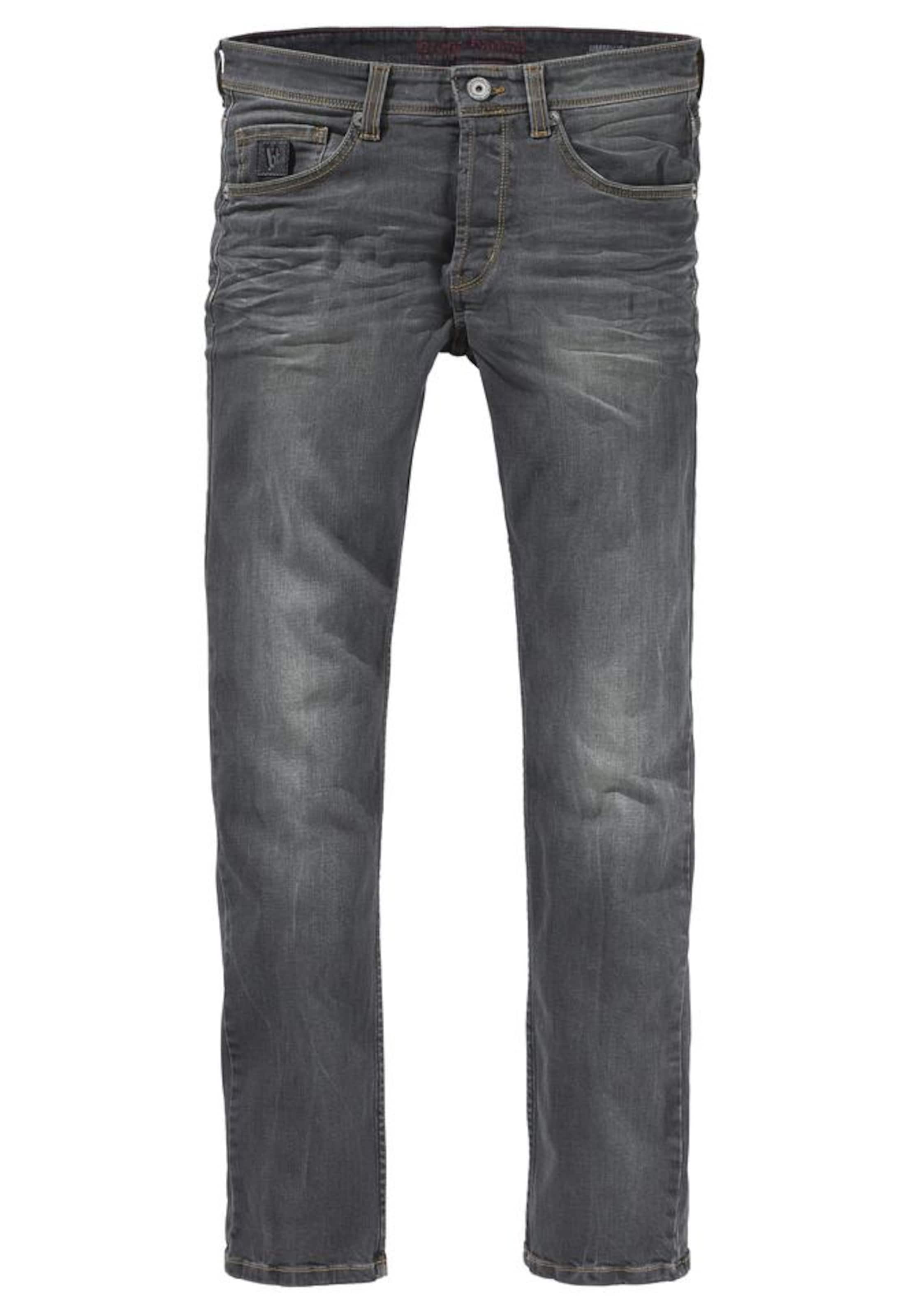 Bruno Banani Slim fit Jeans in Grey: front