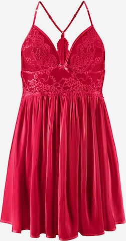 LASCANA Negligee in Red: front