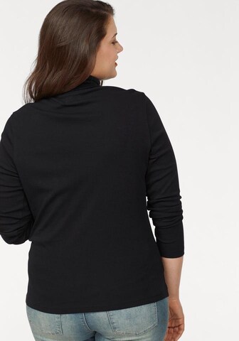 FLASHLIGHTS Rollkragenshirt in Schwarz