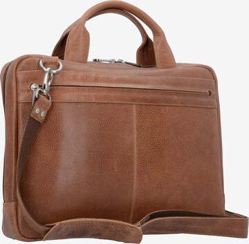 Plevier Document Bag 'Simplicity' in Brown