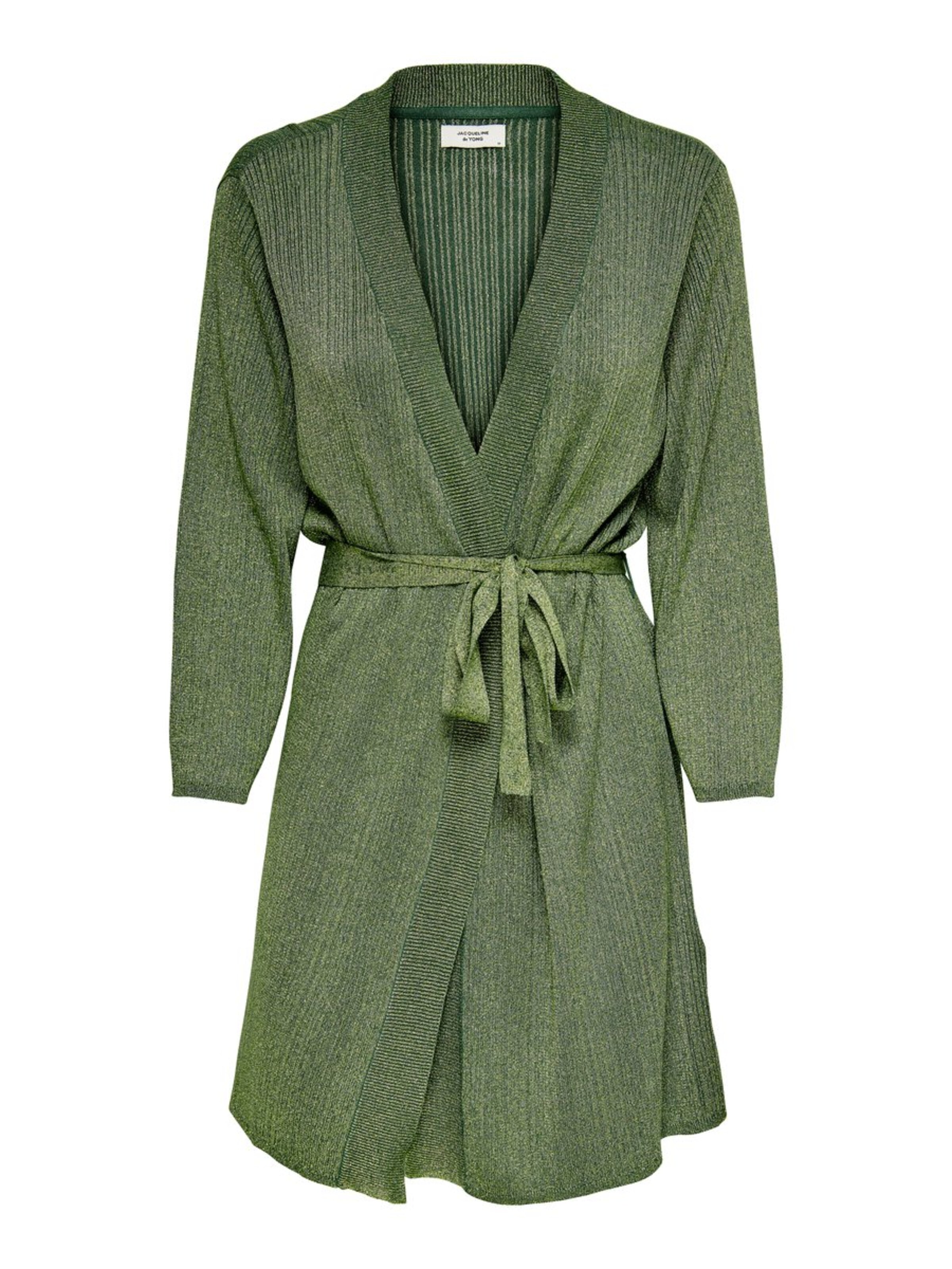 JACQUELINE de YONG - Kimono in de kleur Olijfgroen