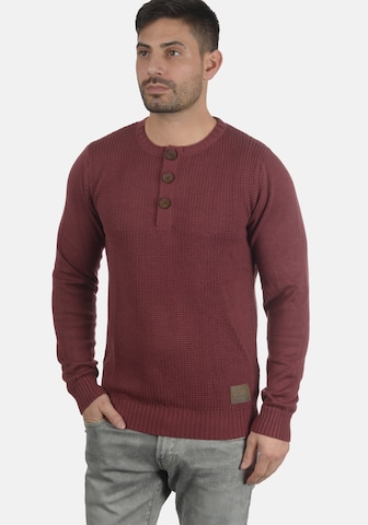 Pullover 'Terrance' di !Solid in rosso: frontale