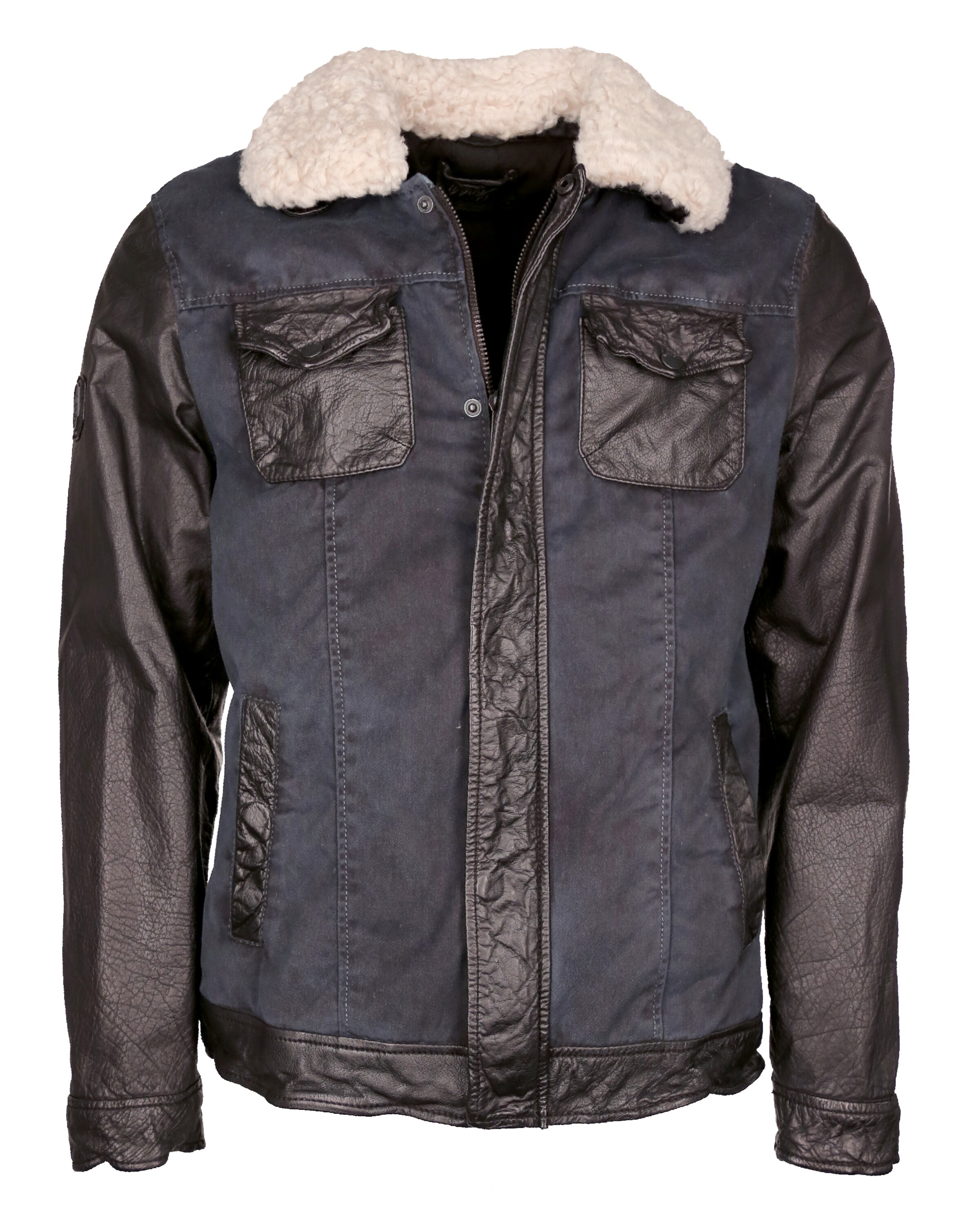 Maze - Tussenjas 'Guanare' in de kleur Nachtblauw