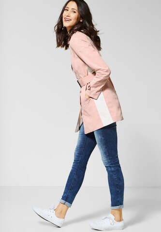 STREET ONE Between-Seasons Coat in Pink