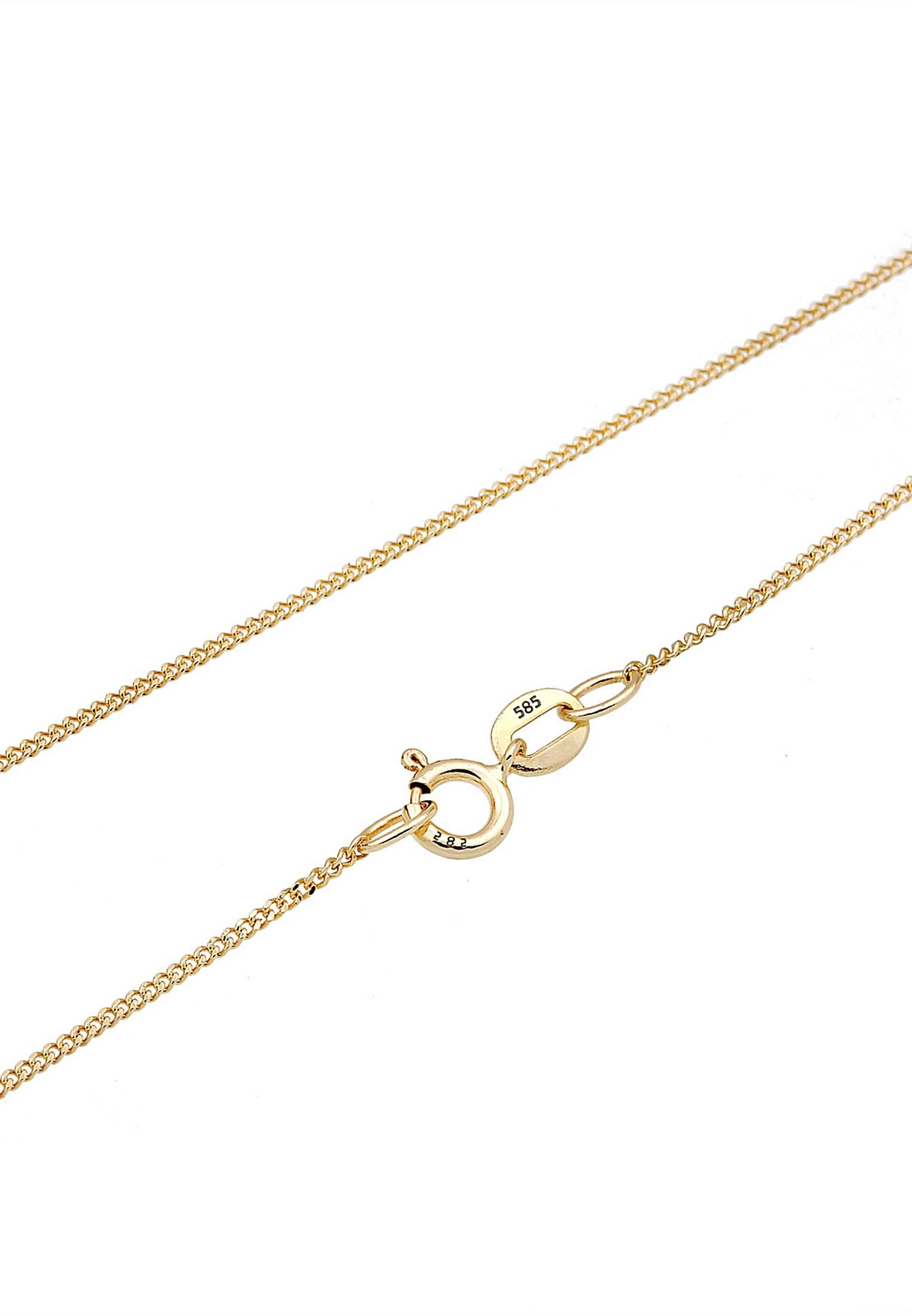 Elli DIAMONDS Halskette 'Dreieck' in Gold