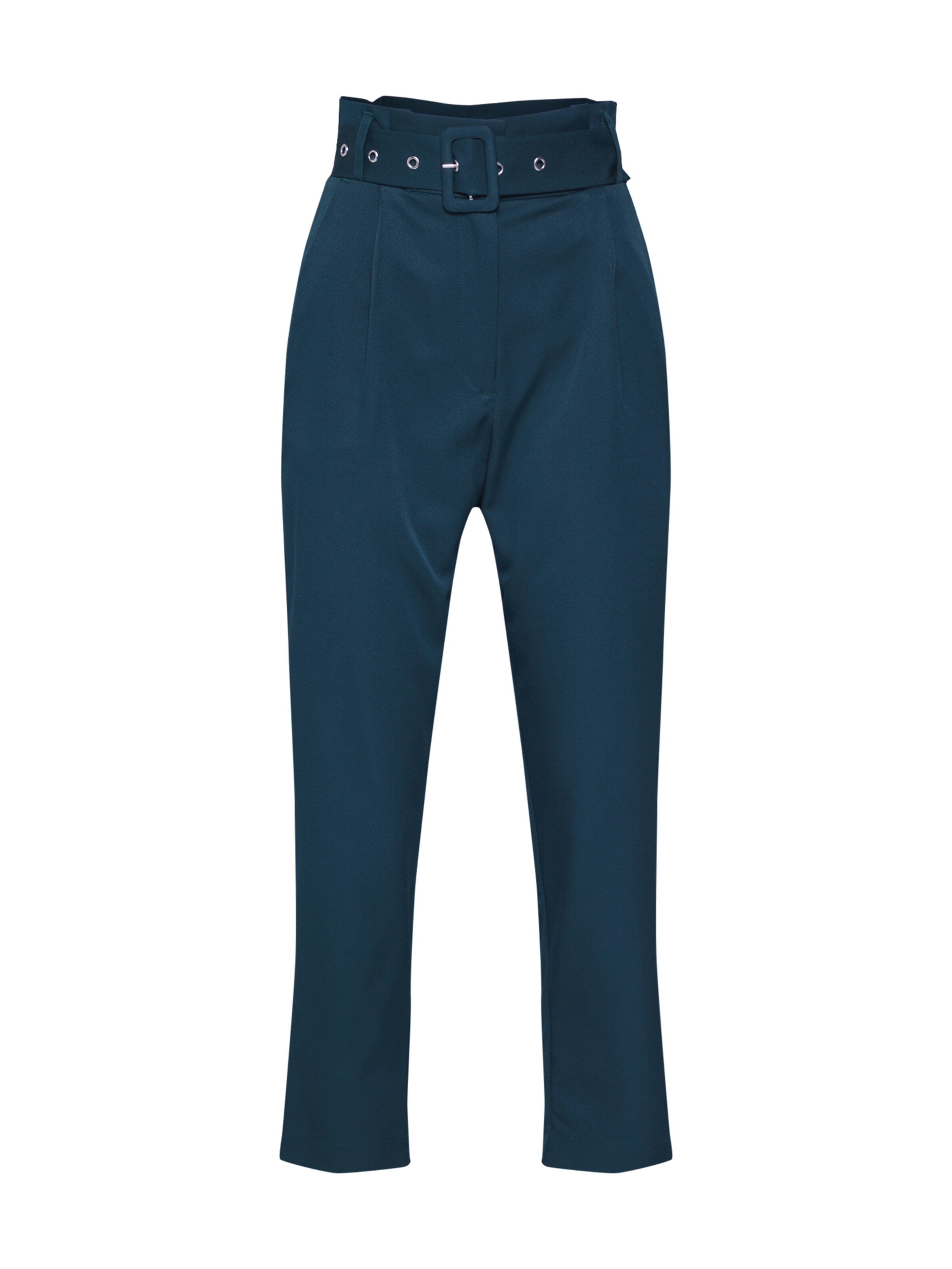 ABOUT YOU - Bandplooibroek 'Charlie' in de kleur Donkergroen