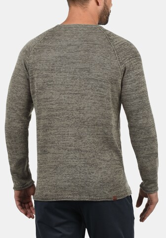 BLEND Feinstrick-Pullover 'Dan' in Grau