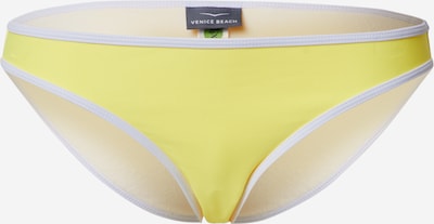 VENICE BEACH Dół bikini w kolorze żółty / białym, Podgląd produktu