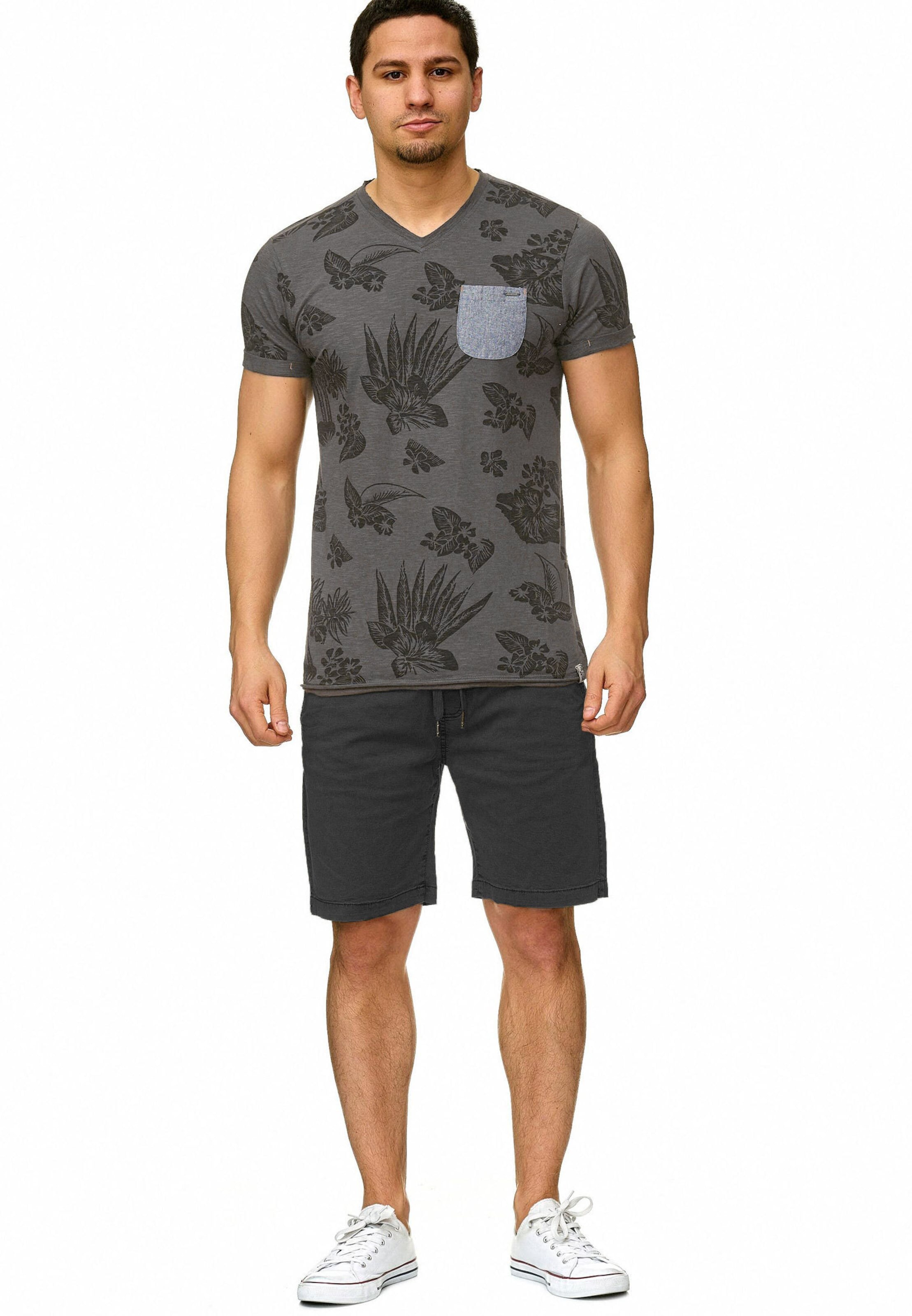 INDICODE JEANS Regular Broek 'Kelowna' in Zwart