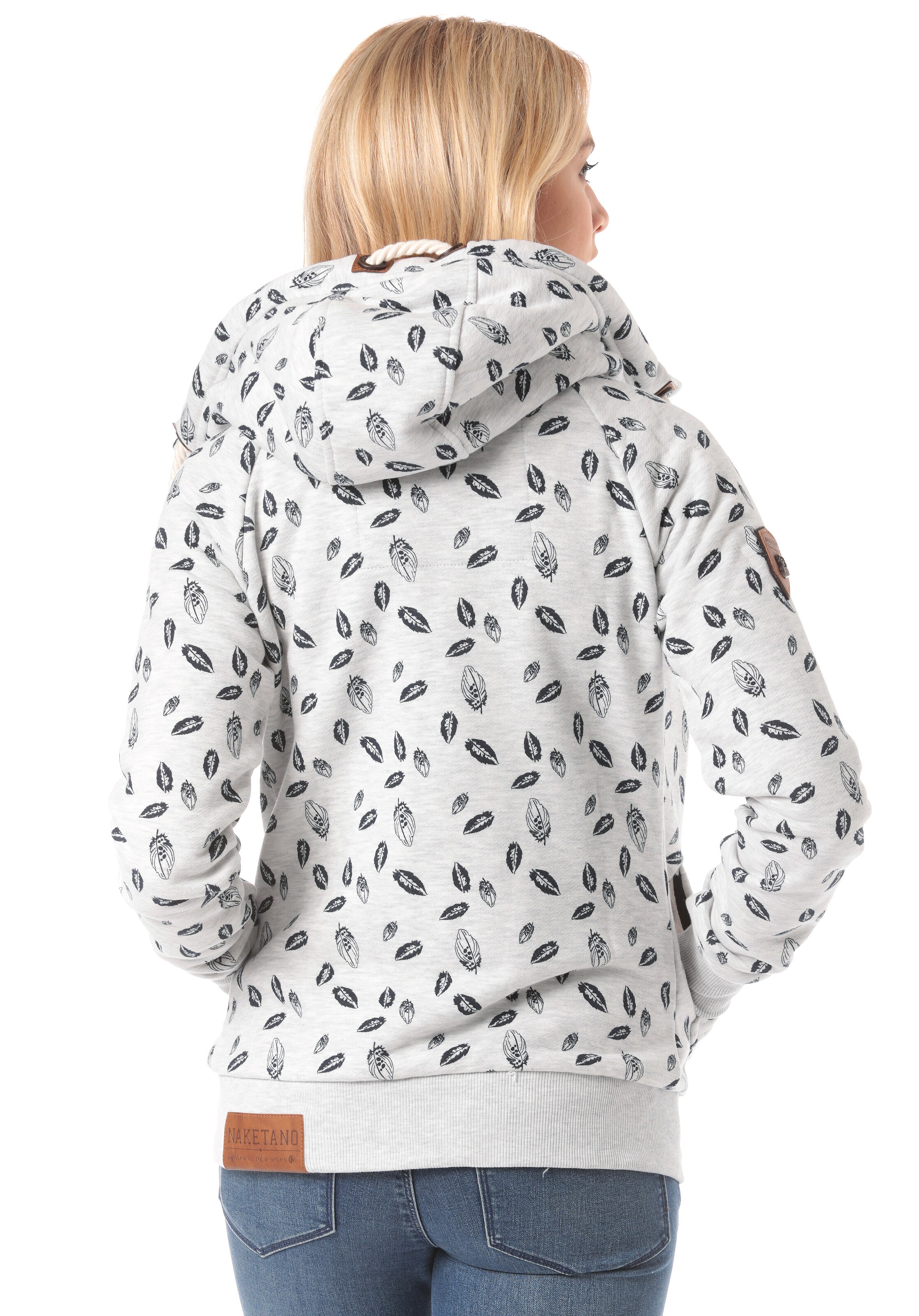 naketano Sweatjacke in Grau