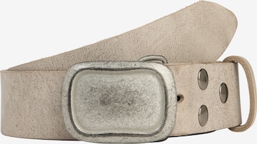 RETTUNGSRING by showroom 019° Belt 'Gump' in Beige: front