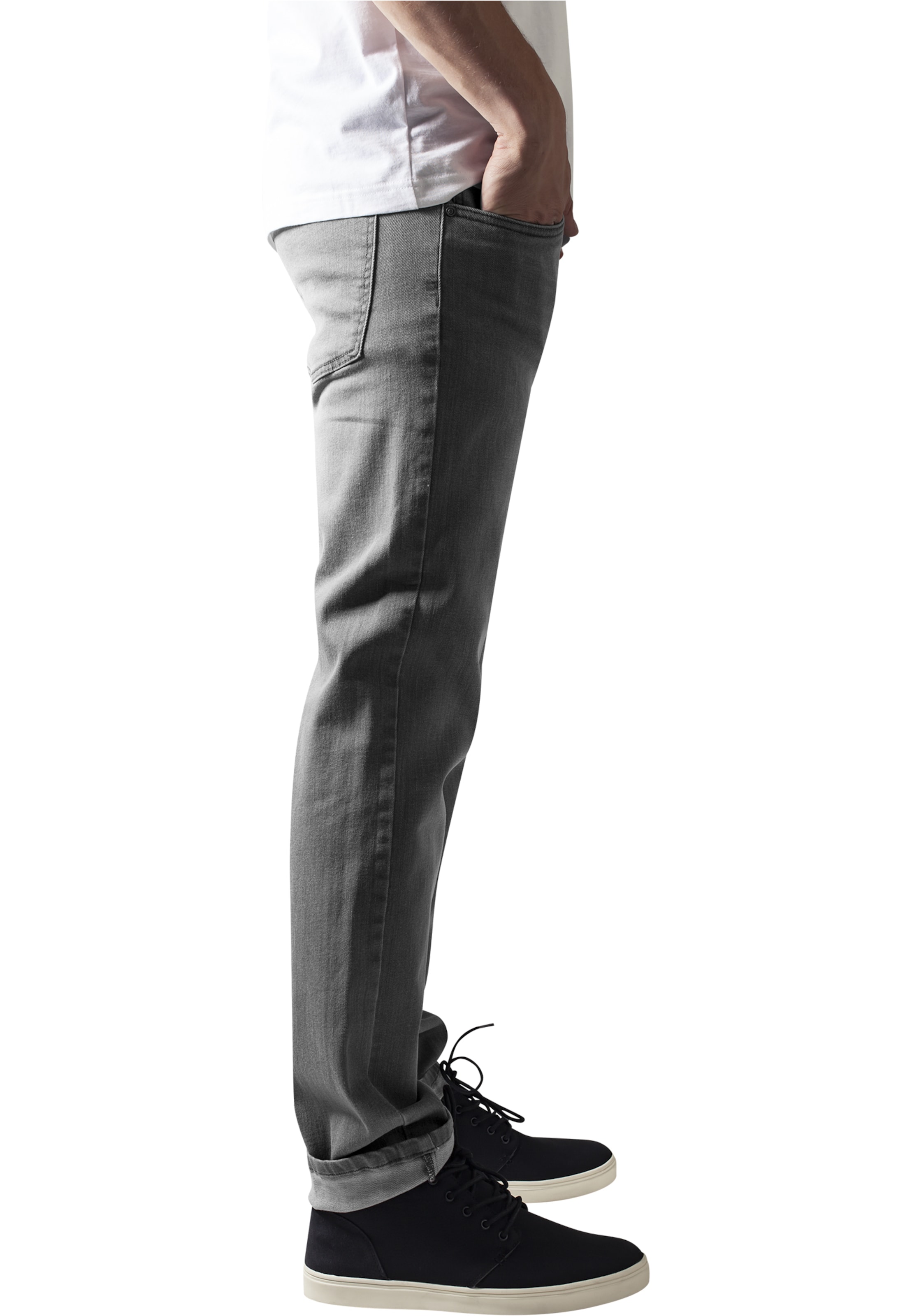 regular Jeans di Urban Classics in grigio