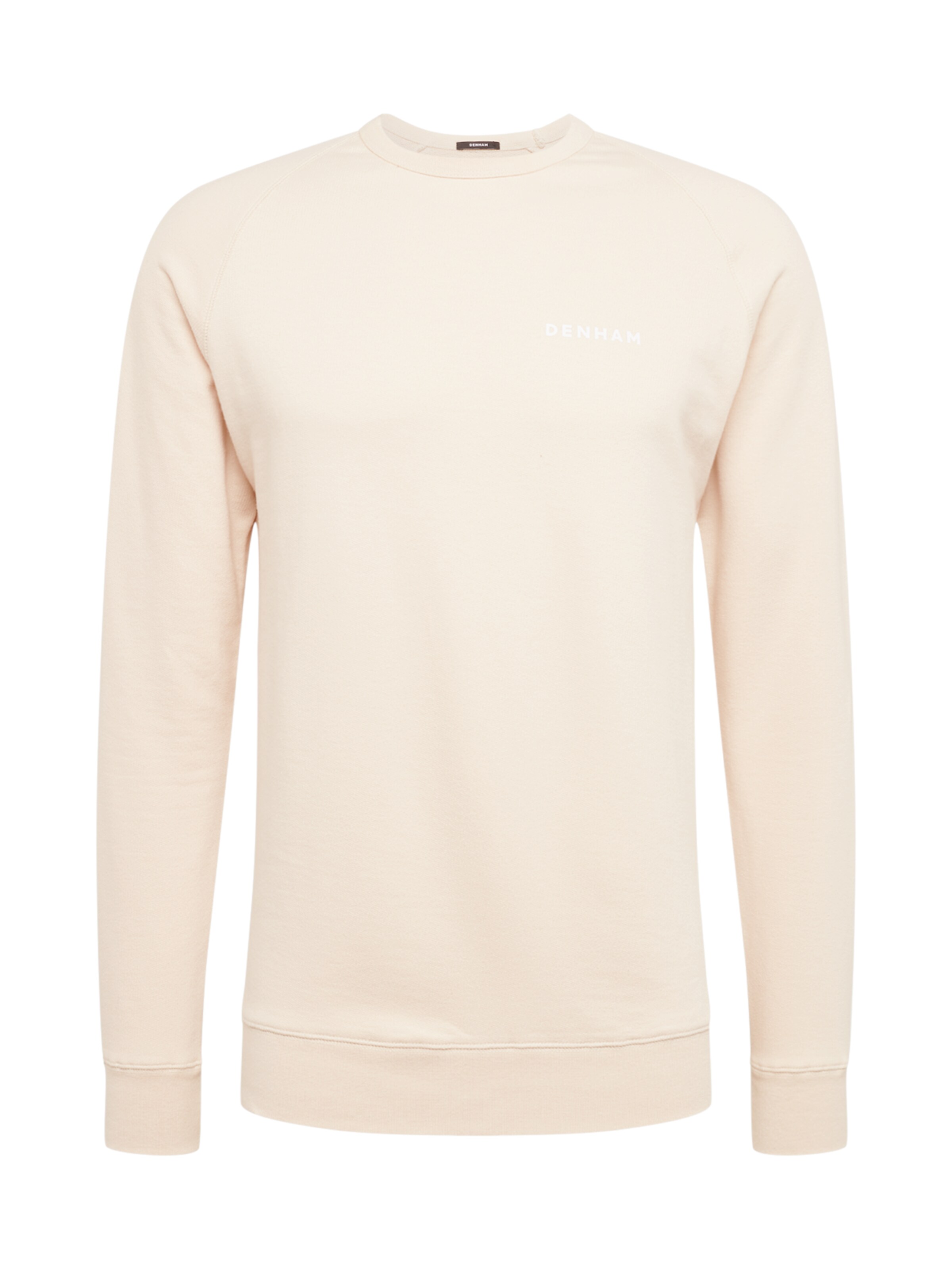 DENHAM - Sweatshirt 'BRAND SWEAT PRS' in de kleur Sand