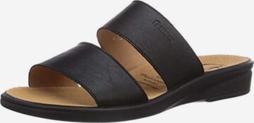 Ganter Mules in Black: front