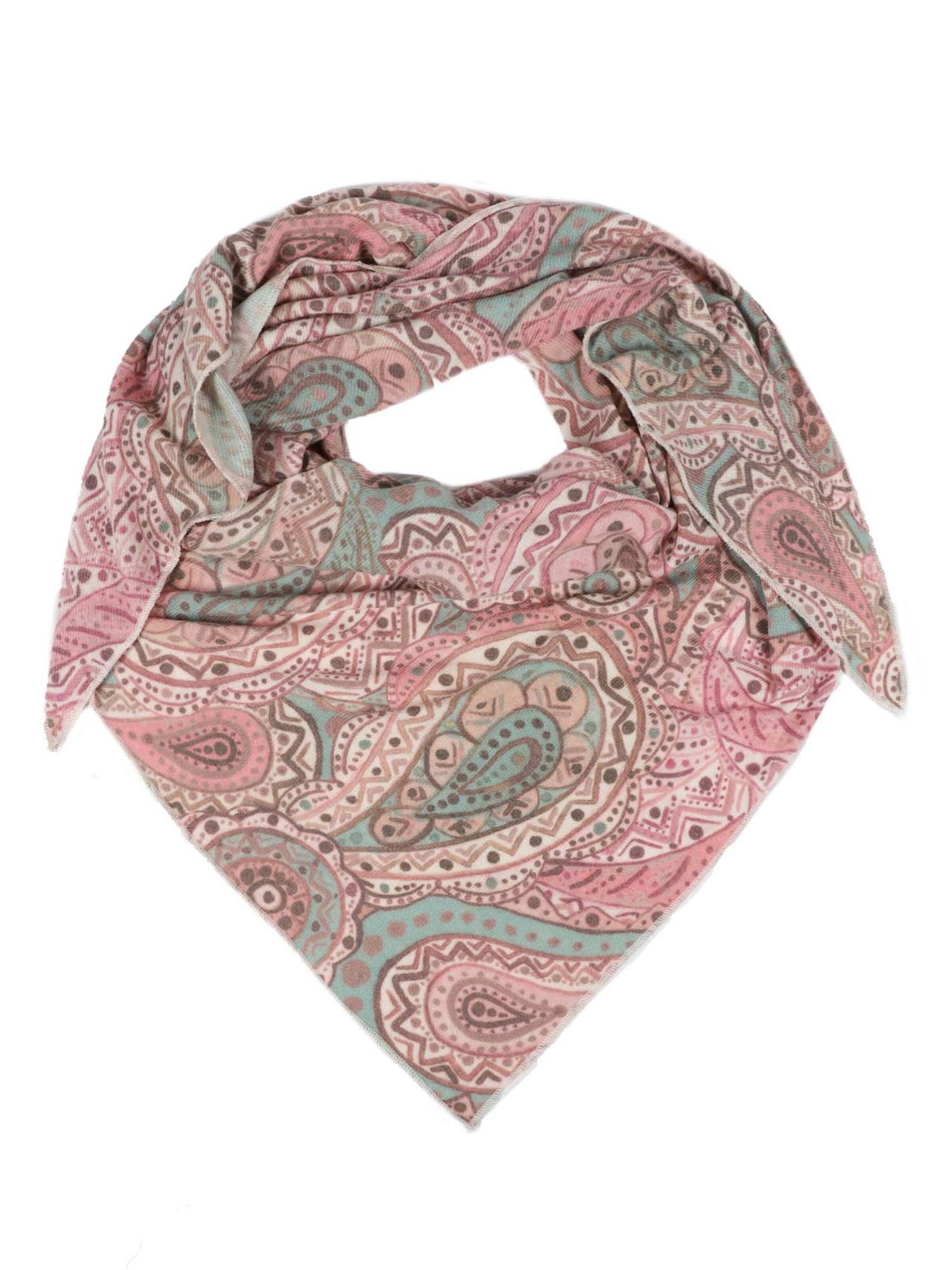 Zwillingsherz - Doek 'Dreieckstuch Paisley' in de kleur Gemengde kleuren