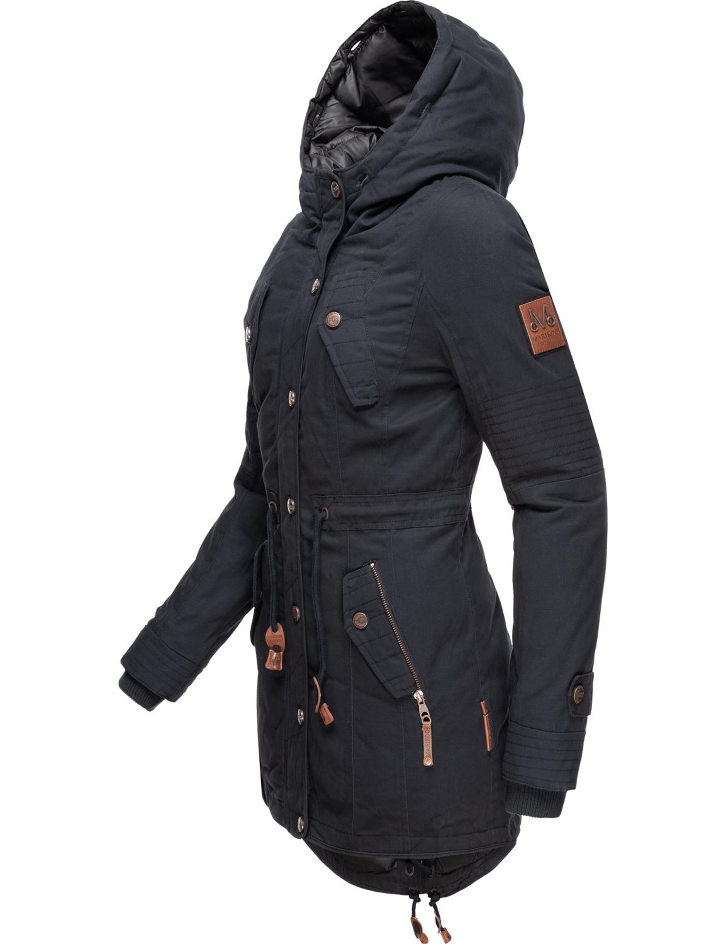 mėlyna MARIKOO Žieminė parka