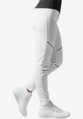 Urban Classics Slim fit Pants in White