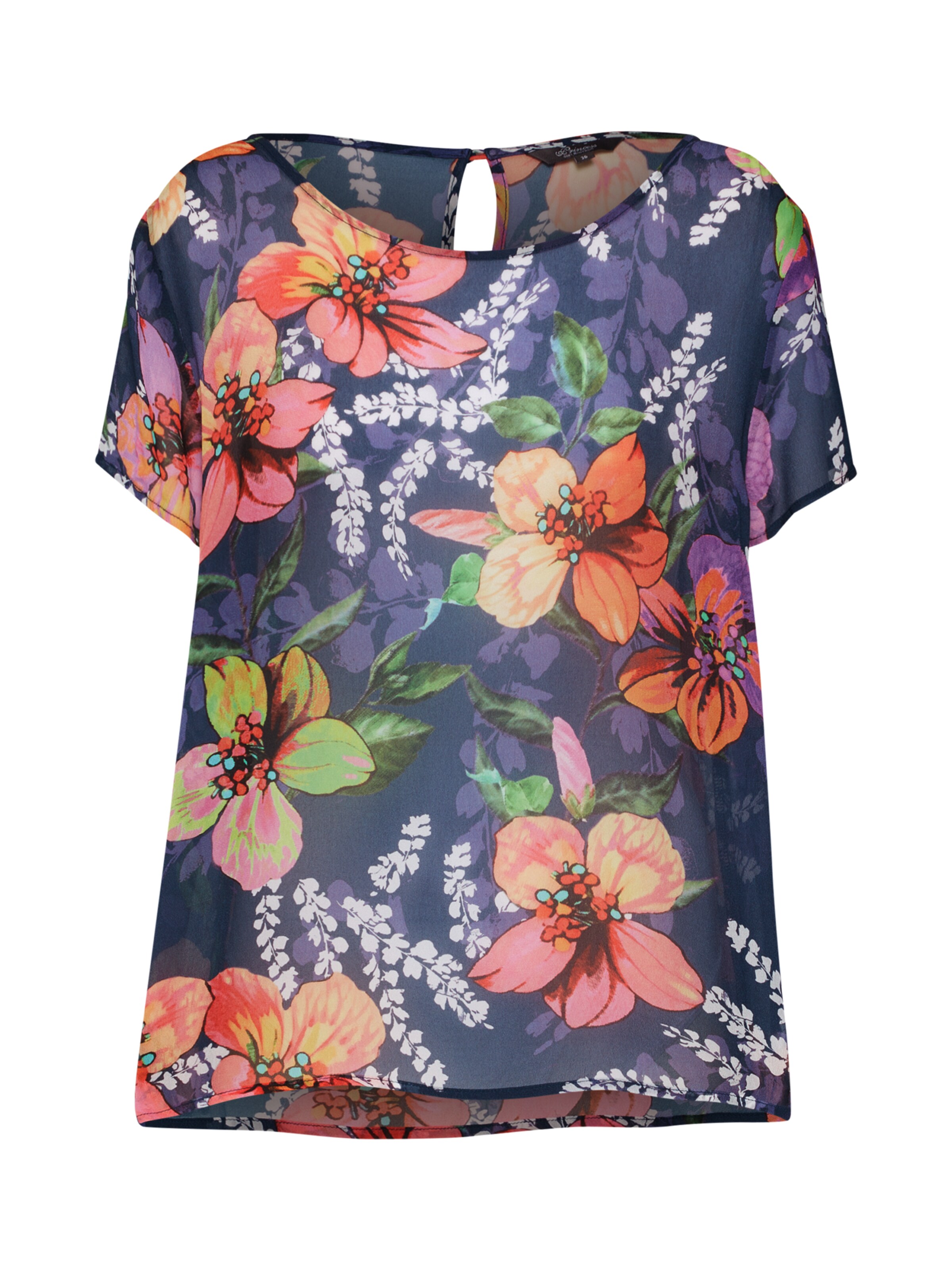 PRINCESS GOES HOLLYWOOD - Shirt 'tropical mood' in de kleur Gemengde kleuren