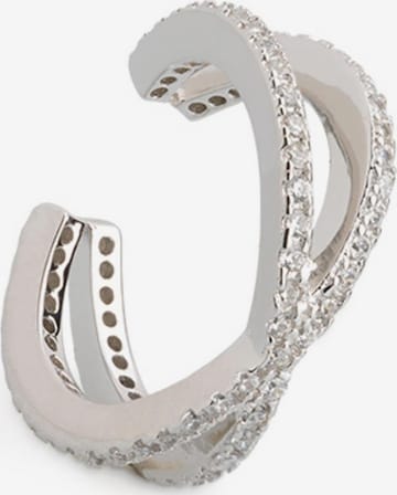 XENOX Earrings in Silver: front