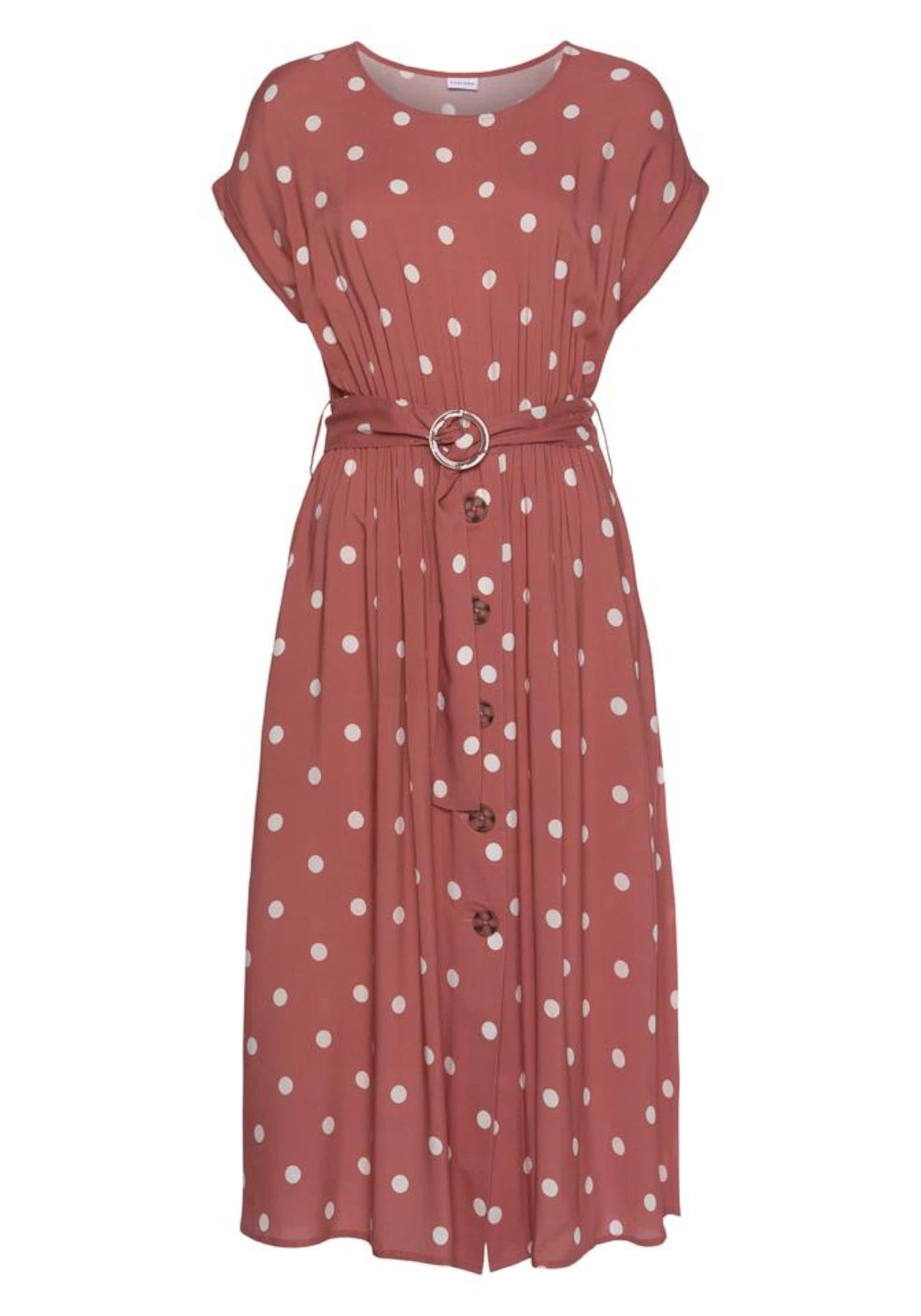 LASCANA Klänning i röd: framsida