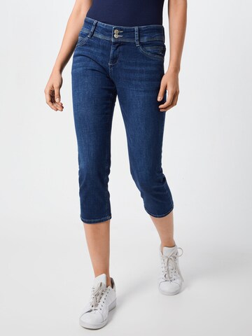 s.Oliver Slimfit Jeans 'Shape' in Blauw: voorkant
