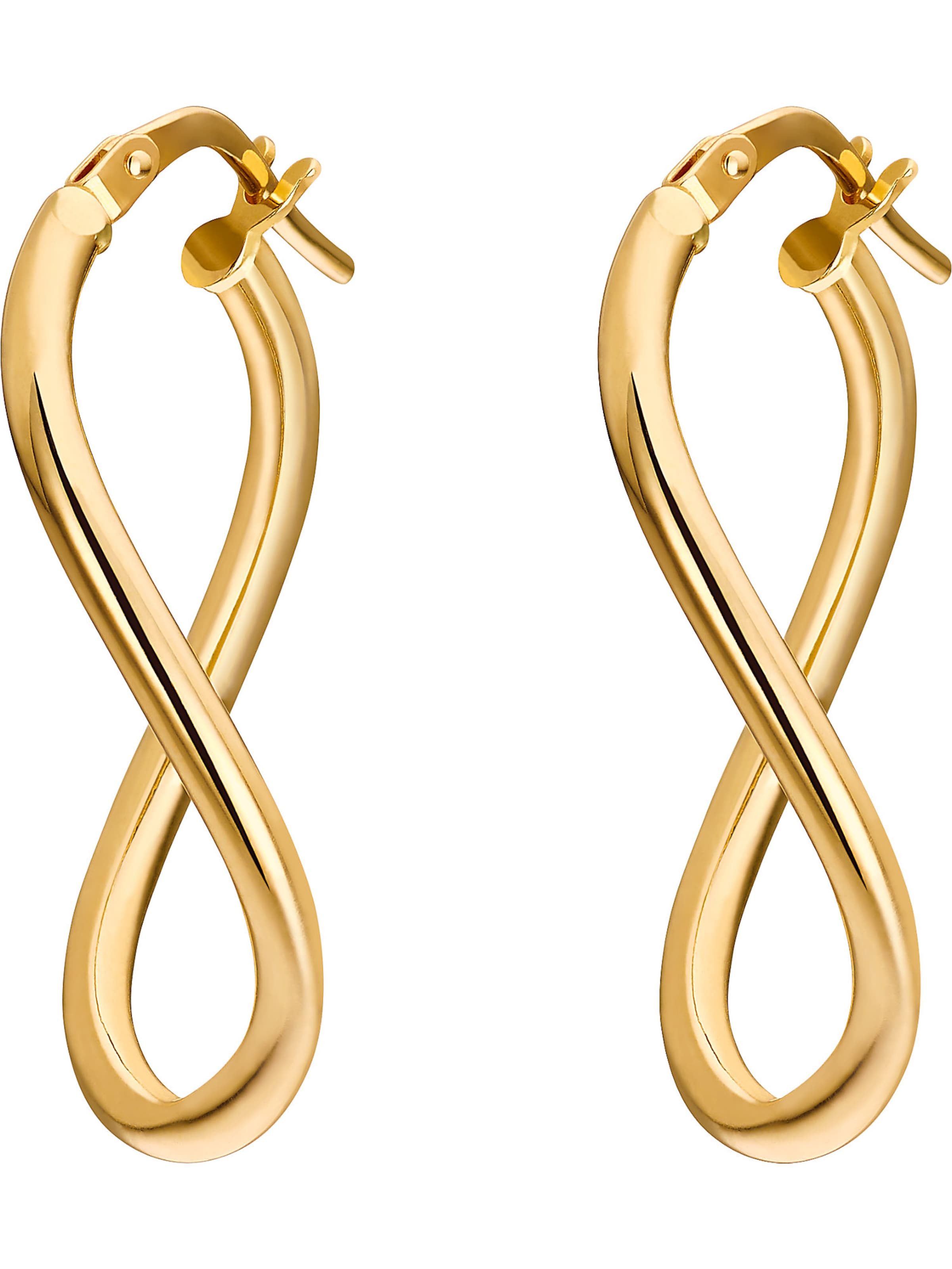 CHRIST Ohrringe in Gold: Vorderseite