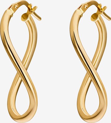 CHRIST Earrings in Gold: front