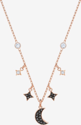 Chaîne 'Duo Moon 5429737' Swarovski en or : devant