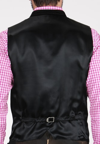 STOCKERPOINT Traditional Vest 'Ricardo' in Black