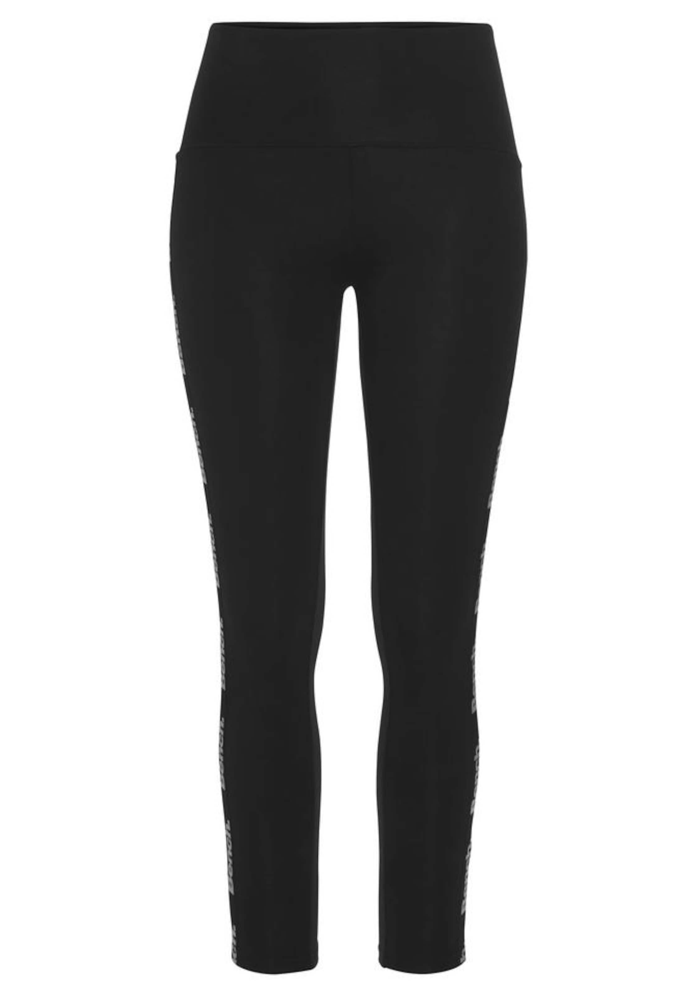 BENCH Skinny Bench. Leggings in Schwarz: Vorderseite