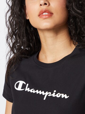 Champion Authentic Athletic Apparel Μπλουζάκι σε μαύρο