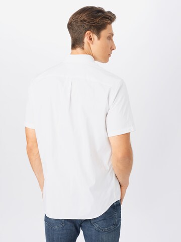GAP Slim fit Button Up Shirt 'PERFORMANCE' in White