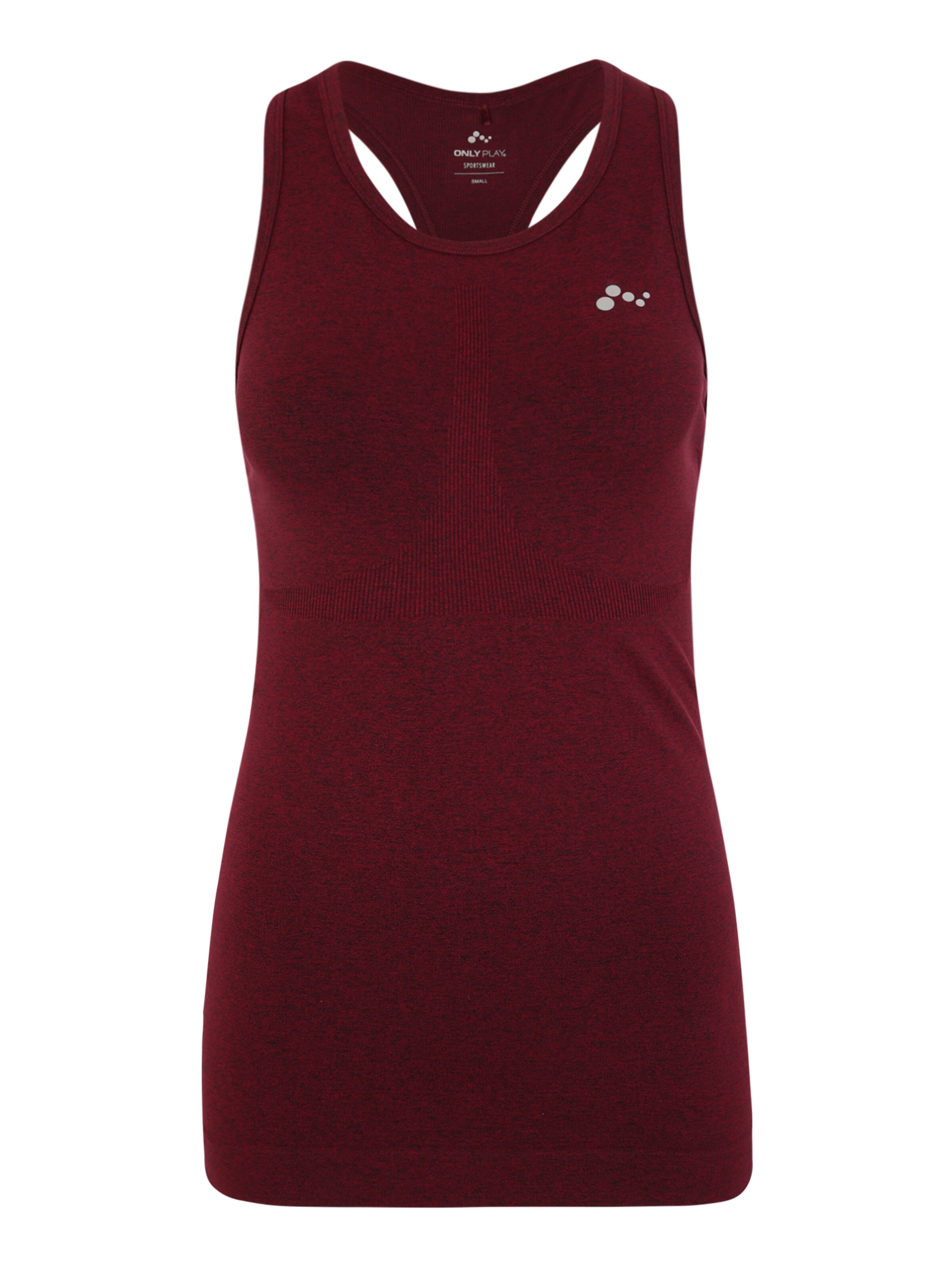 ONLY PLAY - Sporttop 'JADA' in de kleur Wijnrood