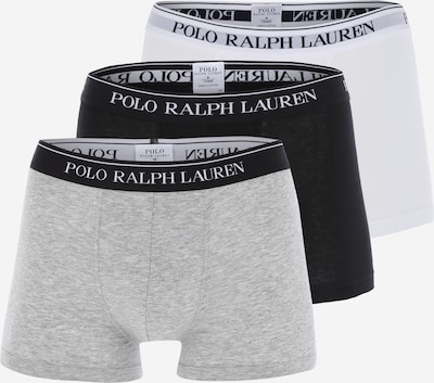 Polo Ralph Lauren Boxershorts in de kleur Grijs gemêleerd / Zwart / Wit, Productweergave