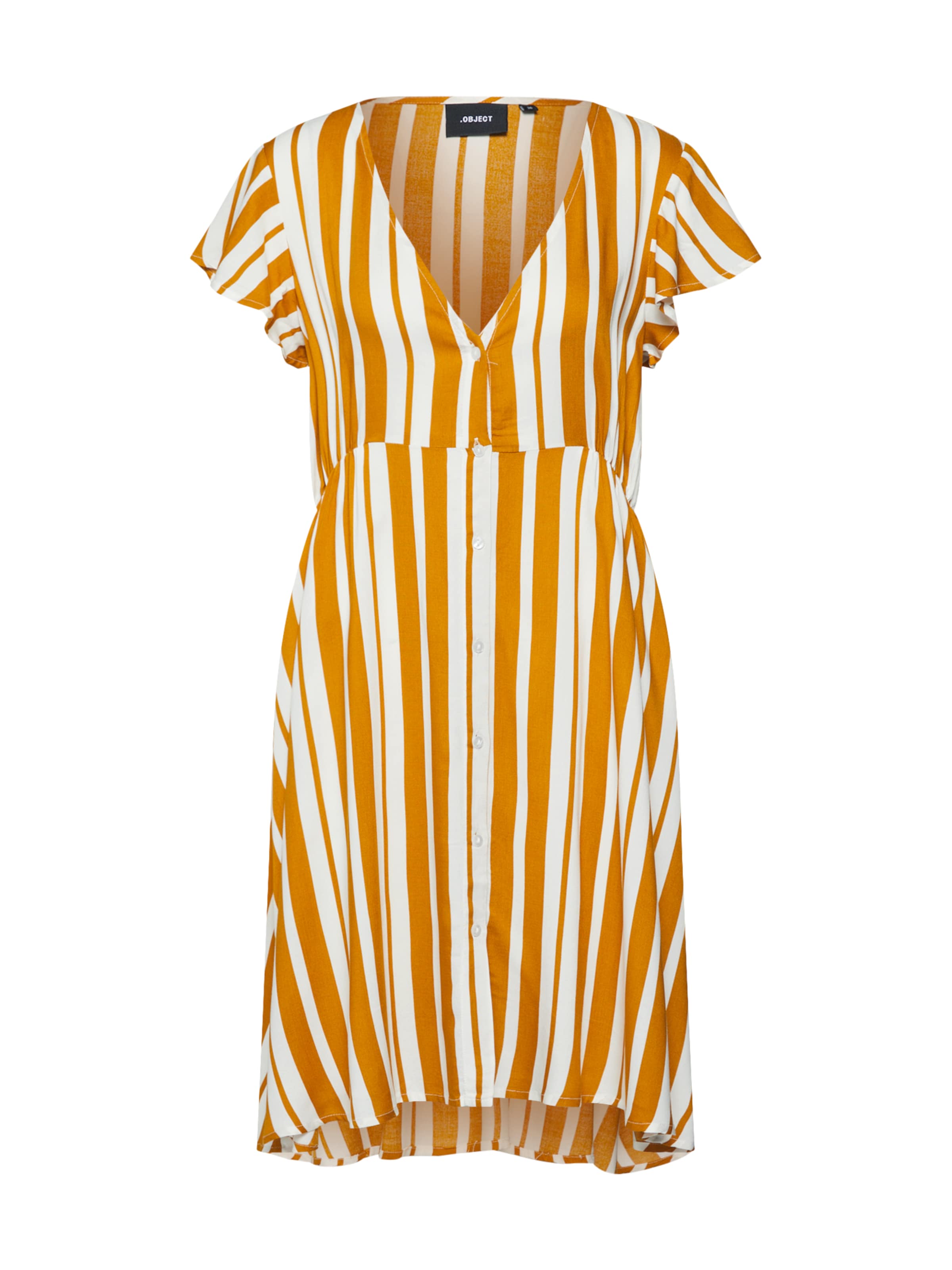 OBJECT - Zomerjurk in de kleur Mosterd