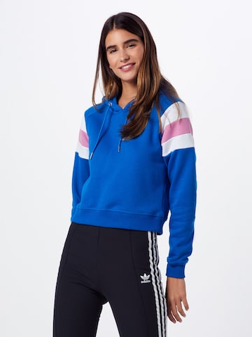 Urban Classics Sweatshirt in Blauw: voorkant